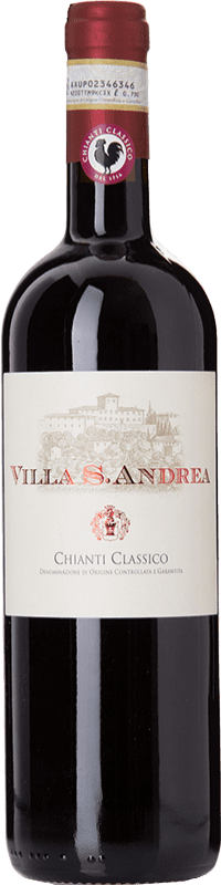 Бесплатная доставка | Красное вино Villa S. Andrea D.O.C.G. Chianti Classico Тоскана Италия Merlot, Cabernet Sauvignon, Sangiovese 75 cl
