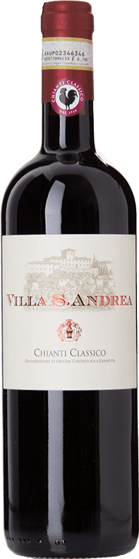 Free Shipping | Red wine Villa S. Andrea D.O.C.G. Chianti Classico Tuscany Italy Merlot, Cabernet Sauvignon, Sangiovese 75 cl