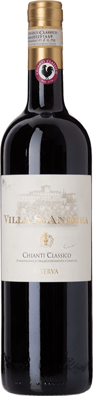 Бесплатная доставка | Красное вино Villa S. Andrea Резерв D.O.C.G. Chianti Classico Тоскана Италия Merlot, Sangiovese 75 cl