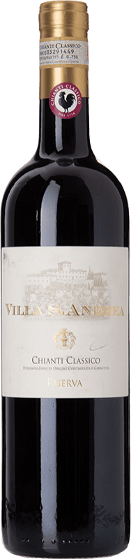 Free Shipping | Red wine Villa S. Andrea Reserve D.O.C.G. Chianti Tuscany Italy Merlot, Sangiovese 75 cl
