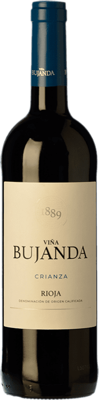 8,95 € | Vino Rosso Viña Bujanda Crianza — Invecchiato in Botte D.O.Ca. Rioja La Rioja Spagna Tempranillo 75 cl