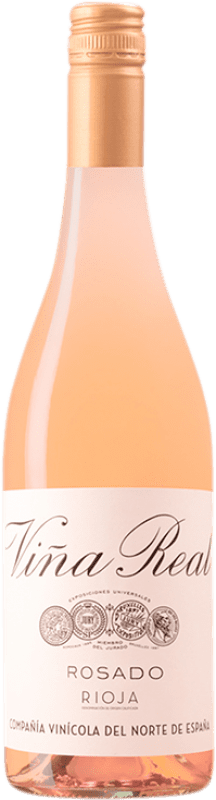 6,95 € Free Shipping | Rosé wine Viña Real Rosado D.O.Ca. Rioja The Rioja Spain Tempranillo, Viura Bottle 75 cl