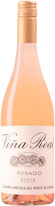 11,95 € Kostenloser Versand | Rosé-Wein Viña Real Rosado D.O.Ca. Rioja