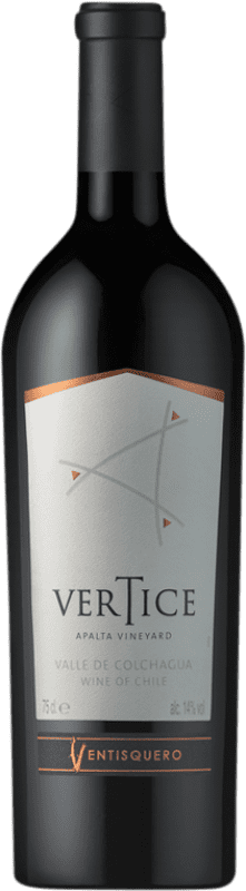 32,95 € | 红酒 Viña Ventisquero Vertice 预订 I.G. Valle del Maipo 迈波谷 智利 Syrah, Carmenère 75 cl