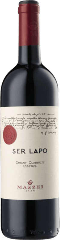 22,95 € | Vino rosso Mazzei Castello di Fonterutoli Ser Lapo Riserva D.O.C.G. Chianti Classico Toscana Italia Merlot, Sangiovese 75 cl
