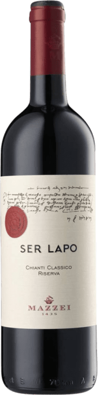 34,95 € Бесплатная доставка | Красное вино Mazzei Castello di Fonterutoli Ser Lapo Резерв D.O.C.G. Chianti Classico