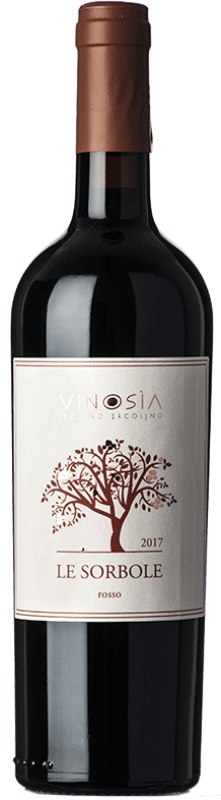 Free Shipping | Red wine Vinosìa Le Sorbole Rosso I.G.T. Beneventano Campania Italy Bacca Red 75 cl