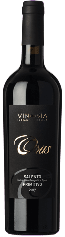 Spedizione Gratuita | Vino rosso Vinosìa Orus I.G.T. Salento Puglia Italia Primitivo 75 cl