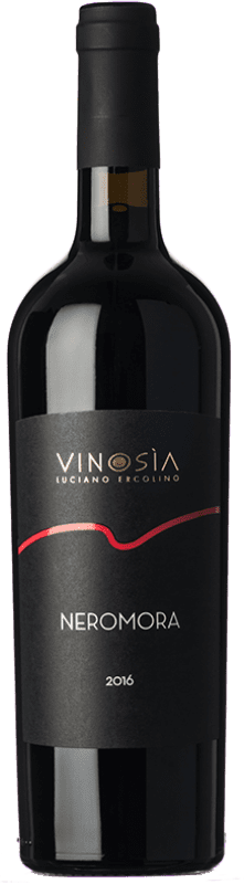 Бесплатная доставка | Красное вино Vinosìa Neromora D.O.C. Irpinia Кампанья Италия Aglianico 75 cl