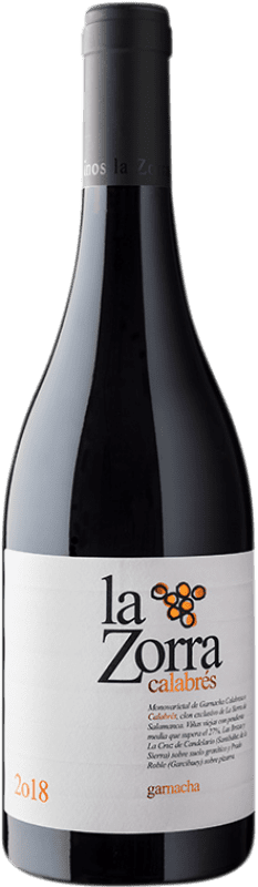 35,95 € Kostenloser Versand | Rotwein Vinos La Zorra Garnacha Calabrés Eiche D.O.P. Vino de Calidad Sierra de Salamanca