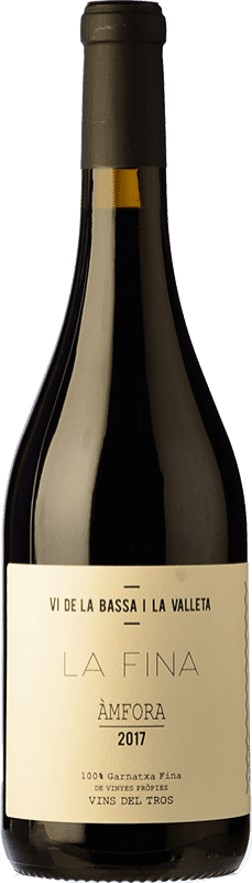 10,95 € Spedizione Gratuita | Vino Rosso Vins del Tros La Fina Garnatxa Rovere