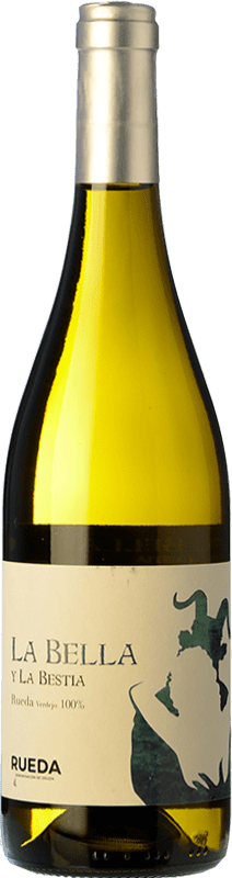 Бесплатная доставка | Белое вино Vins Inquiets La Bella D.O. Rueda Кастилия-Леон Испания Verdejo — Вердехо 75 cl
