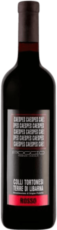 Free Shipping | Red wine Ezio Poggio Caespes Terre di Libarna Timorasso Rosso D.O.C. Colli Tortonesi Piemonte Italy Bonarda, Barbera 75 cl