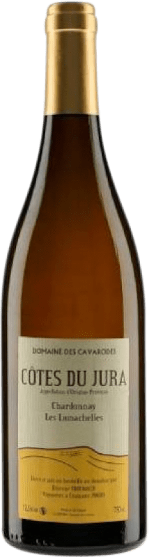Envío gratis | Vino blanco Domaine des Cavarodes Les Lumachelles A.O.C. Côtes du Jura Jura Francia Chardonnay Ecológico 75 cl