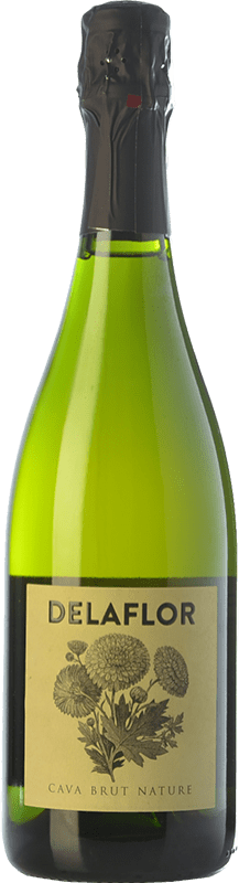 Envio grátis | Espumante branco Wineissocial Delaflor Brut Nature D.O. Cava Espanha Macabeo, Xarel·lo, Parellada 75 cl