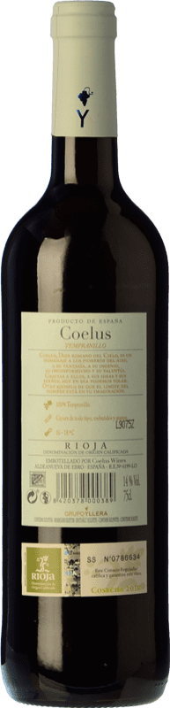 4,95 € | Red wine Yllera Coelus Joven D.O.Ca. Rioja The Rioja Spain Tempranillo Bottle 75 cl