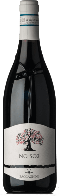 Free Shipping | Red wine Zaccagnini NO SO2 D.O.C. Montepulciano d'Abruzzo Abruzzo Italy Montepulciano Organic 75 cl