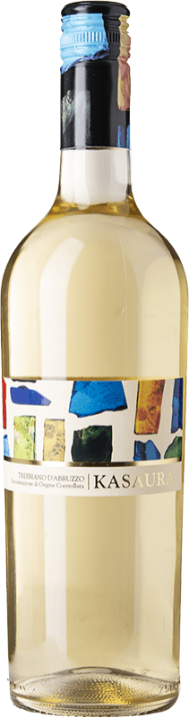 6,95 € Envio grátis | Vinho branco Zaccagnini Kasaura D.O.C. Trebbiano d'Abruzzo