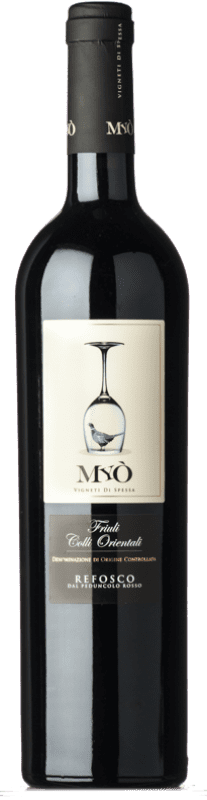 Free Shipping | Red wine Zorzettig Myò D.O.C. Colli Orientali del Friuli Friuli-Venezia Giulia Italy Refosco 75 cl