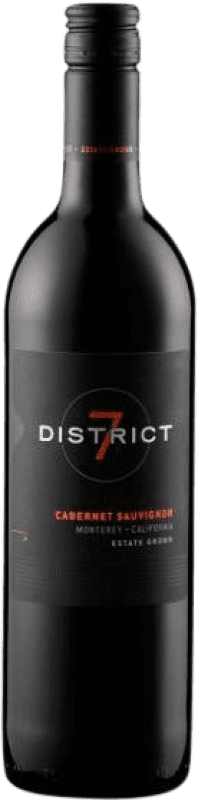 Free Shipping | Red wine District 7 I.G. Monterey California United States Cabernet Sauvignon 75 cl