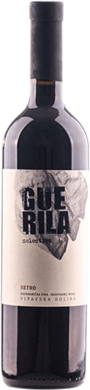 Бесплатная доставка | Красное вино Guerila Wines Retro Selection Red I.G. Valle de Vipava Долина Випава Словения Merlot, Cabernet Franc, Barbera 75 cl