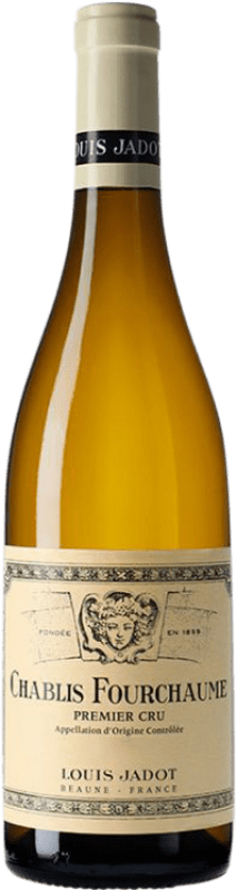 Spedizione Gratuita | Vino bianco Louis Jadot Les Fourchaumes A.O.C. Chablis Premier Cru Borgogna Francia Chardonnay 75 cl