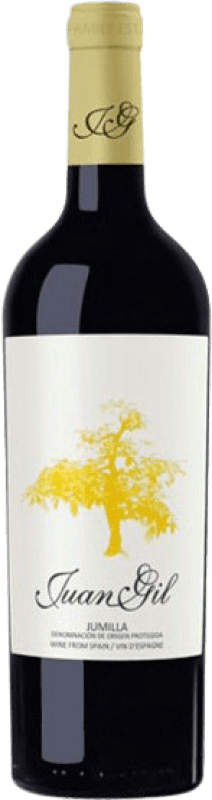 21,95 € Kostenloser Versand | Rotwein Juan Gil Etiqueta Amarilla 4 Meses D.O. Jumilla Magnumflasche 1,5 L