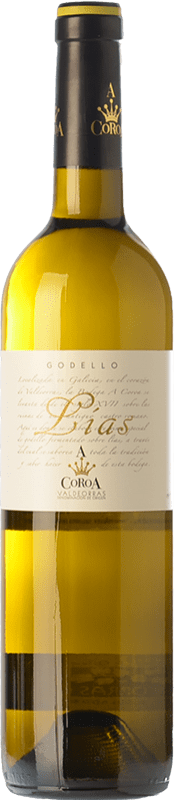 18,95 € Envío gratis | Vino blanco A Coroa sobre Lías Crianza D.O. Valdeorras