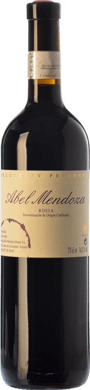 Бесплатная доставка | Красное вино Abel Mendoza Personal Отбор старения D.O.Ca. Rioja Ла-Риоха Испания Tempranillo 75 cl