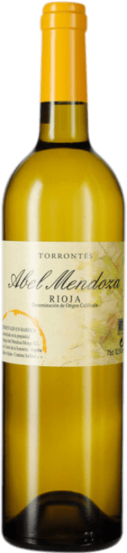 28,95 € Free Shipping | White wine Abel Mendoza Crianza D.O.Ca. Rioja The Rioja Spain Torrontés Bottle 75 cl