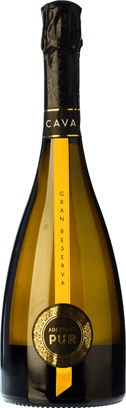 19,95 € | White Sparkling Wine Adernats Brut Grand Reserve D.O. Cava Catalonia Spain Macabeo, Xarel·lo, Parellada 75 cl