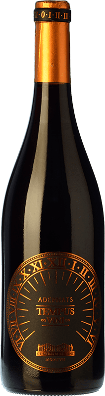 3,95 € Free Shipping | Red wine Adernats Tempus Fugit Negre Joven D.O. Tarragona Catalonia Spain Tempranillo, Merlot Bottle 75 cl