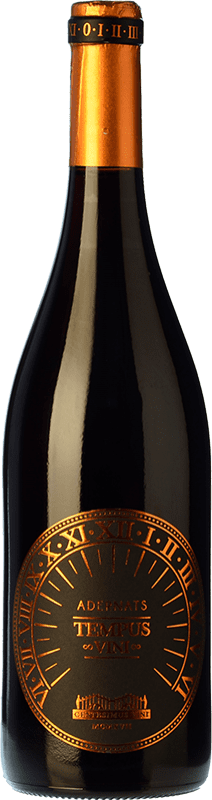 3,95 € | Red wine Adernats Tempus Fugit Negre Young D.O. Tarragona Catalonia Spain Tempranillo, Merlot Bottle 75 cl