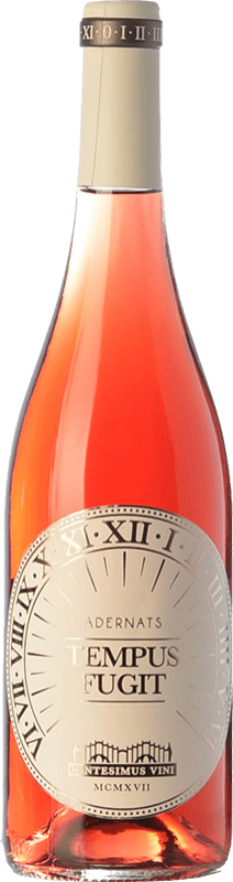 4,95 € Free Shipping | Rosé wine Adernats Tempus Fugit Rosat Joven D.O. Tarragona Catalonia Spain Tempranillo, Merlot Bottle 75 cl