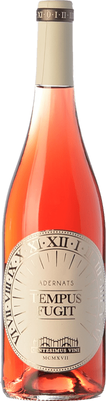 4,95 € | Rosé wine Adernats Tempus Fugit Rosat Young D.O. Tarragona Catalonia Spain Tempranillo, Merlot Bottle 75 cl