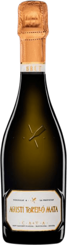 白起泡酒 Agustí Torelló 香槟 预订 2015 D.O. Cava 加泰罗尼亚 西班牙 Macabeo, Xarel·lo, Parellada 半瓶 37 cl