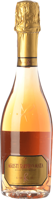 送料無料 | ロゼスパークリングワイン Agustí Torelló Solid Rosat 若い D.O. Cava カタロニア スペイン Trepat ハーフボトル 37 cl