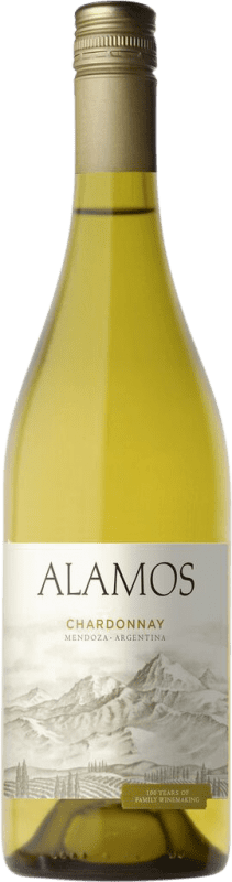 送料無料 | 白ワイン Alamos Crianza — クリアンサ I.G. Mendoza メンドーサ アルゼンチン Chardonnay — シャルドネ 75 cl