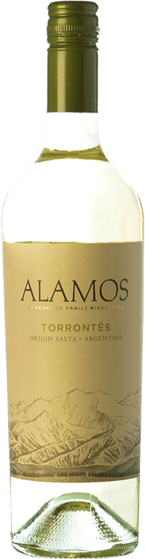 9,95 € Free Shipping | White wine Alamos I.G. Mendoza Mendoza Argentina Torrontés Bottle 75 cl