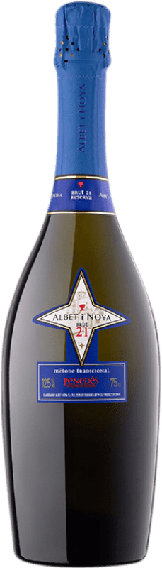 21,95 € Free Shipping | White sparkling Albet i Noya 21 Brut Reserva D.O. Penedès Catalonia Spain Chardonnay, Parellada Bottle 75 cl