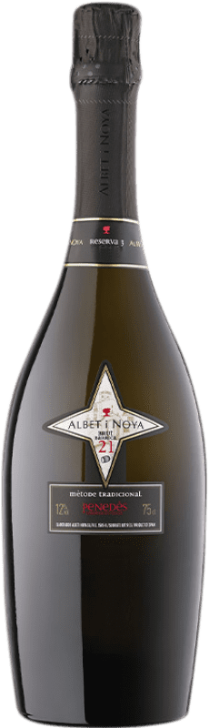 22,95 € | White sparkling Albet i Noya 21 Barrica Brut Reserve D.O. Penedès Catalonia Spain Pinot Black, Chardonnay Bottle 75 cl
