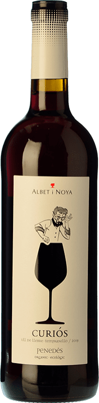 6,95 € Spedizione Gratuita | Vino rosso Albet i Noya Curiós D.O. Penedès Biologico