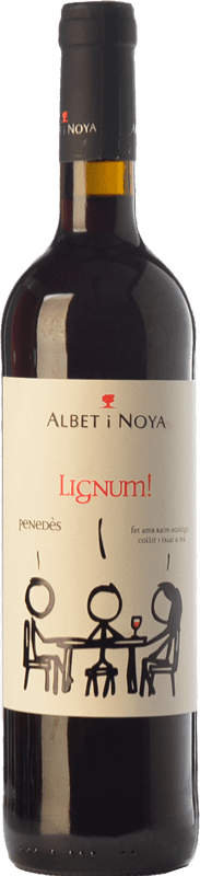 10,95 € | Red wine Albet i Noya Lignum Negre Aged D.O. Penedès Catalonia Spain Tempranillo, Merlot, Syrah, Grenache, Cabernet Sauvignon 75 cl