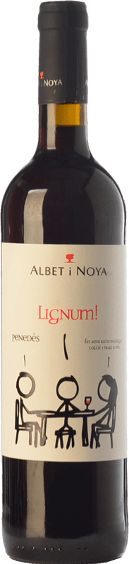 17,95 € Free Shipping | Red wine Albet i Noya Lignum Negre Aged D.O. Penedès Organic