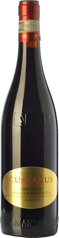 56,95 € Free Shipping | Red wine Albino Armani Cuslanus D.O.C.G. Amarone della Valpolicella Veneto Italy Corvina, Rondinella, Molinara Bottle 75 cl