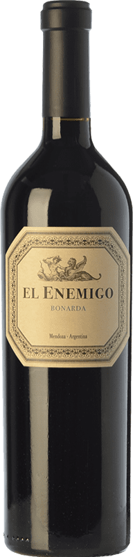 18,95 € Free Shipping | Red wine Aleanna El Enemigo Bonarda Crianza I.G. Mendoza Mendoza Argentina Cabernet Franc, Bonarda Bottle 75 cl
