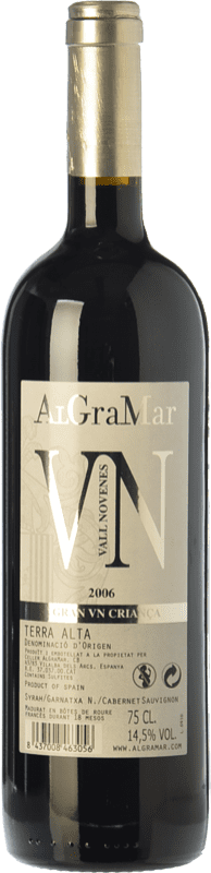 Spedizione Gratuita | Vino Rosso Algramar Vall Novenes Gran VN Criança Crianza — Invecchiato in Botte D.O. Terra Alta Catalogna Spagna Syrah, Garnacha — Grenache, Cabernet Sauvignon 75 cl