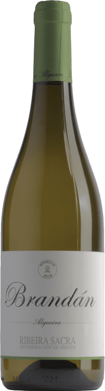 14,95 € Free Shipping | White wine Algueira Brandan D.O. Ribeira Sacra Galicia Spain Godello Bottle 75 cl