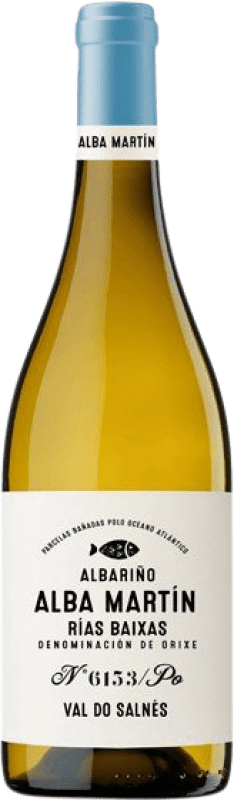 10,95 € | White Wine Alma Atlántica Alba Martín D.O. Rías Baixas Galicia Spain Albariño — Albarinho 75 cl