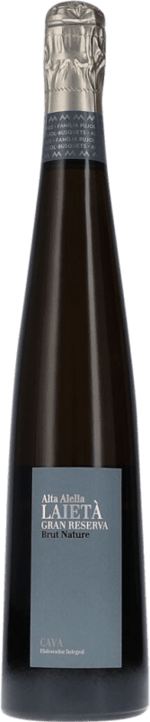 Envio grátis | Espumante branco Alta Alella AA Mirgin Laietà Brut Nature Grande Reserva D.O. Cava Catalunha Espanha Chardonnay 75 cl